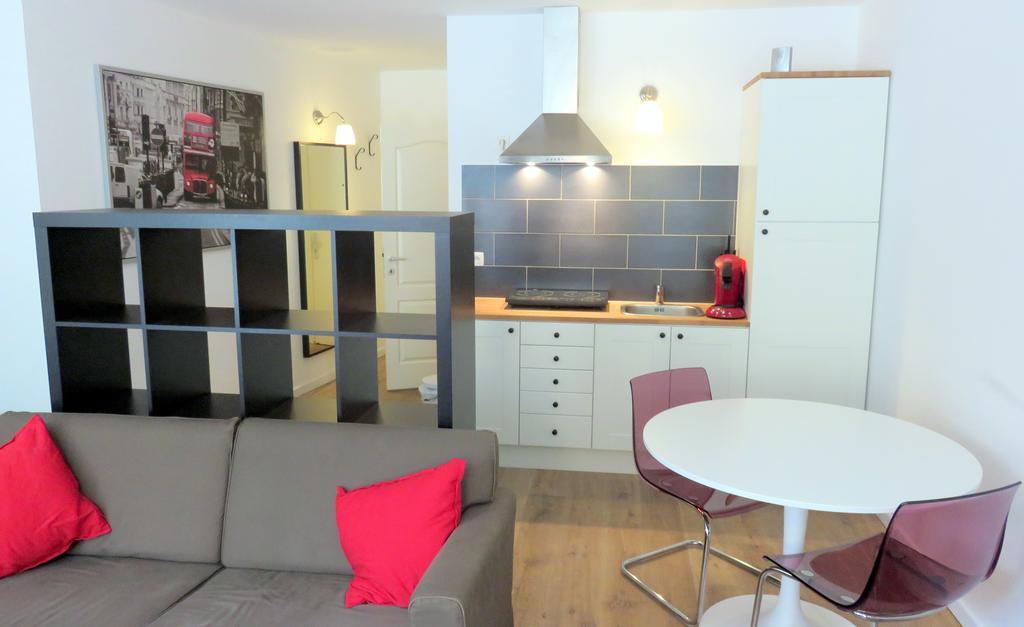 Brussels Louise Studio Apartment Bilik gambar